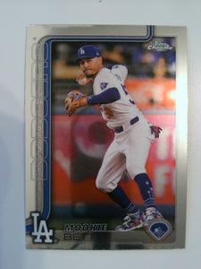 2025 Topps Chrome Baseball Mookie Betts #50