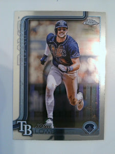 2025 Topps Chrome Baseball Josh Lowe #111
