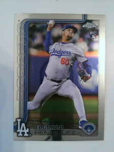 2025 Topps Baseball Edgardo Henriquez #513 Rookie