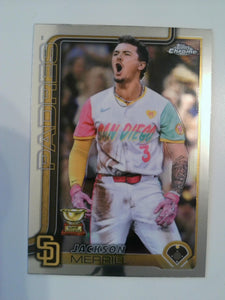 2025 Topps Chrome Baseball Jackson Merrill #61