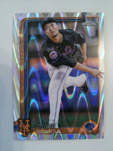 2025 Topps Chrome Baseball RayWave Refractors Kodai Senga #246
