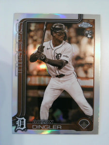2025 Topps Chrome Baseball Sepia Refractors Dillon Dingler #274 Rookie