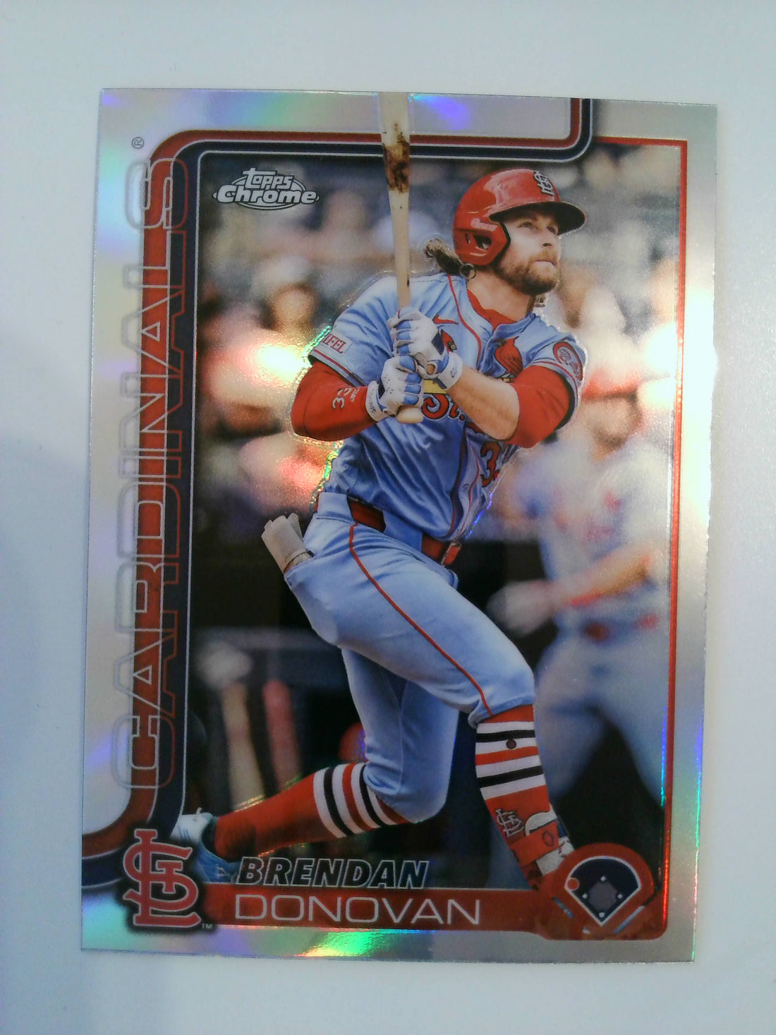 2025 Topps Chrome Baseball Refractors Brendan Donovan #233