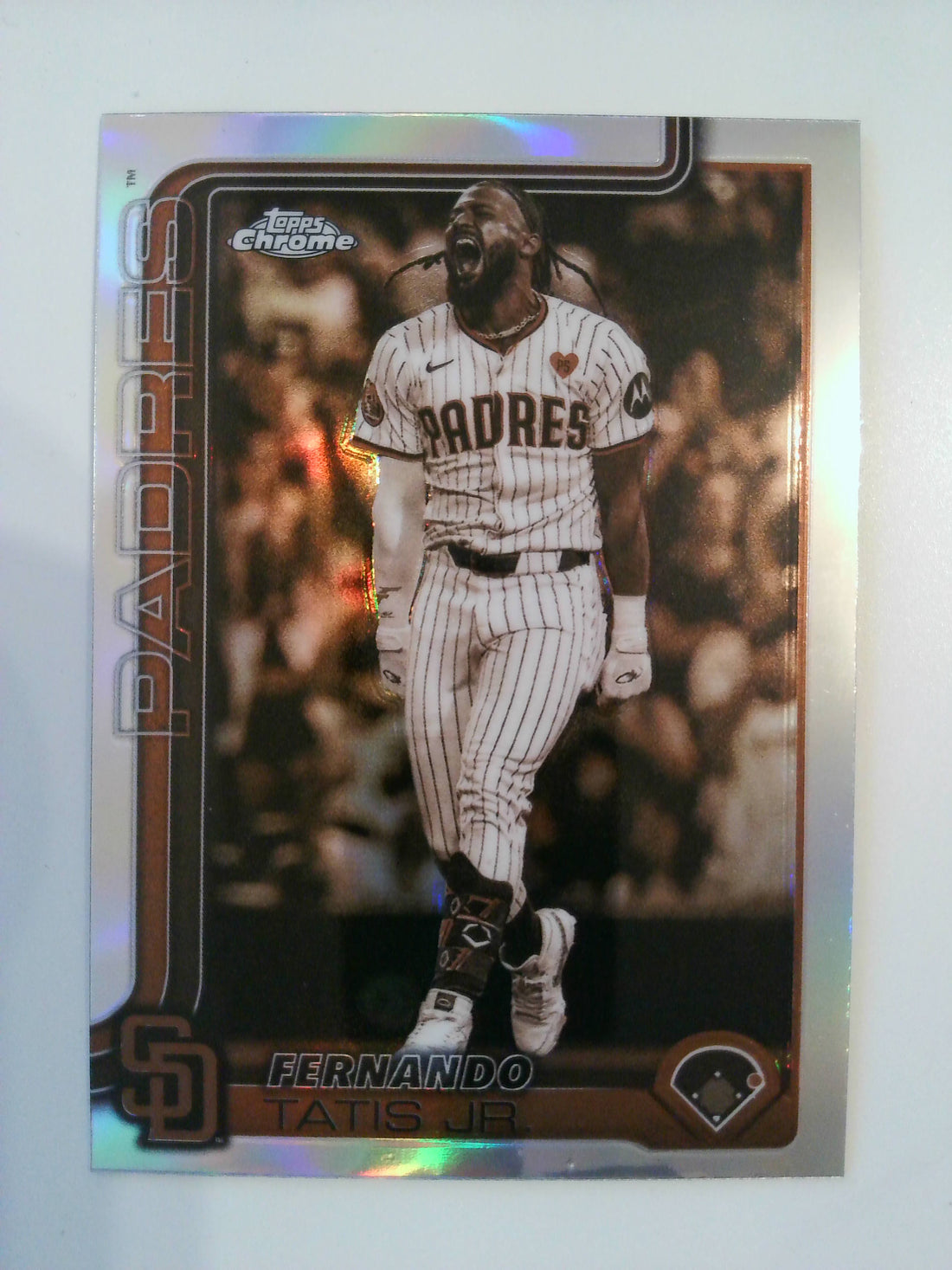 2025 Topps Chrome Baseball Sepia Refractors Fernando Tatis Jr. #159