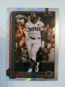 2025 Topps Chrome Baseball Sepia Refractors Fernando Tatis Jr. #159