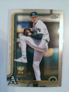 2025 Topps Chrome Baseball Mason Miller #142