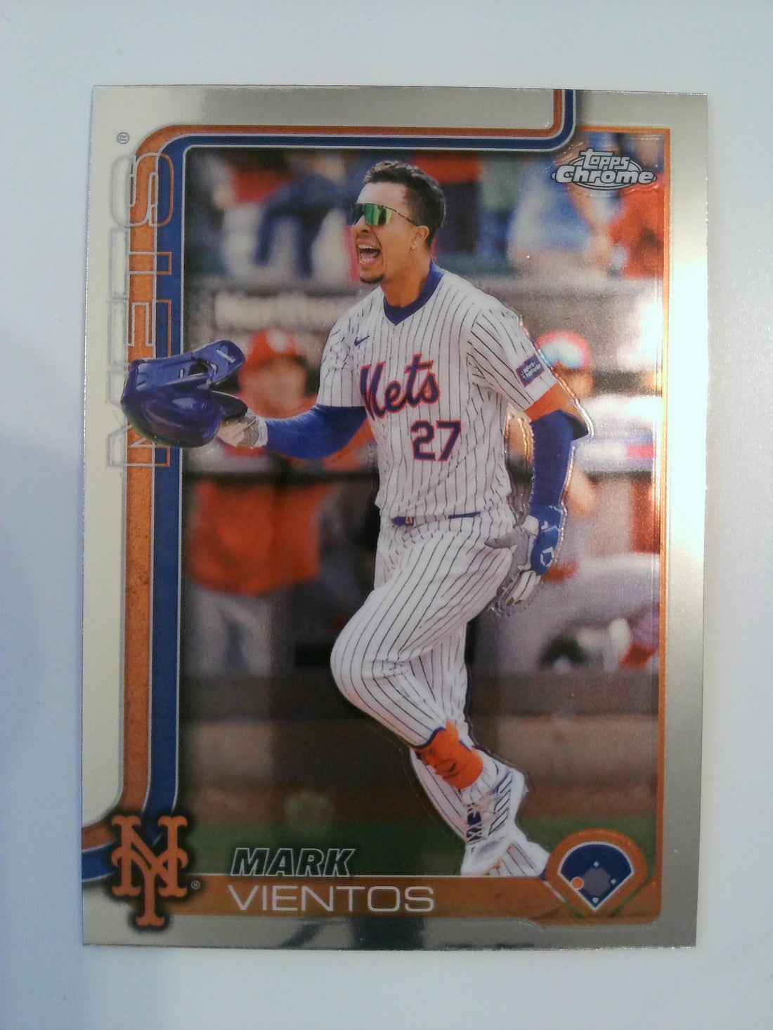 2025 Topps Chrome Baseball Mark Vientos #129