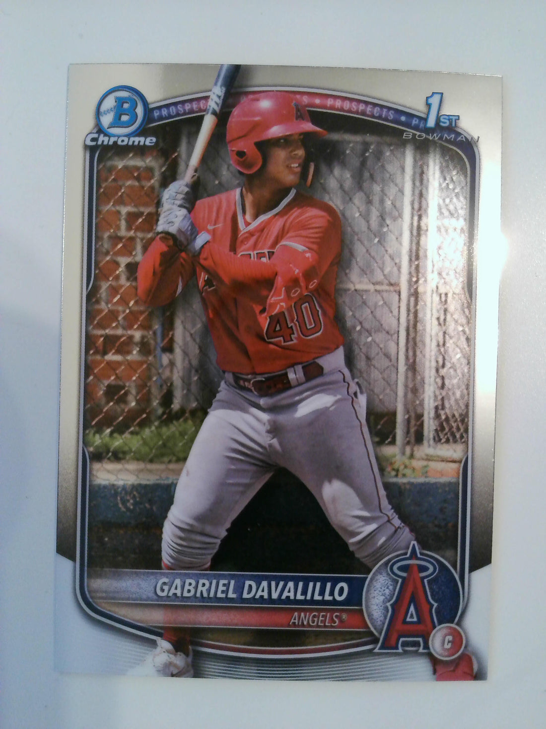 2025 Bowman Chrome Baseball Gabriel Davalillo #BCP-178