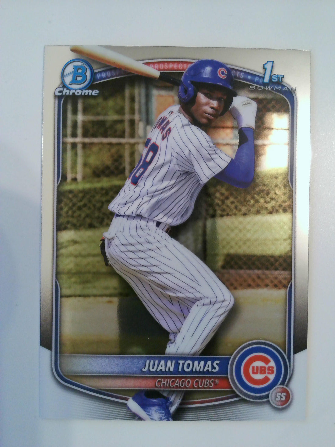 2025 Bowman Chrome Baseball Prospects Juan Tomas #BCP-230