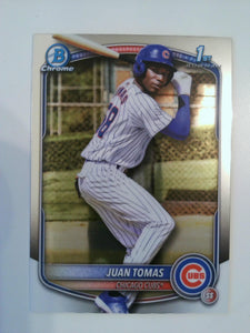 2025 Bowman Chrome Baseball Prospects Juan Tomas #BCP-230