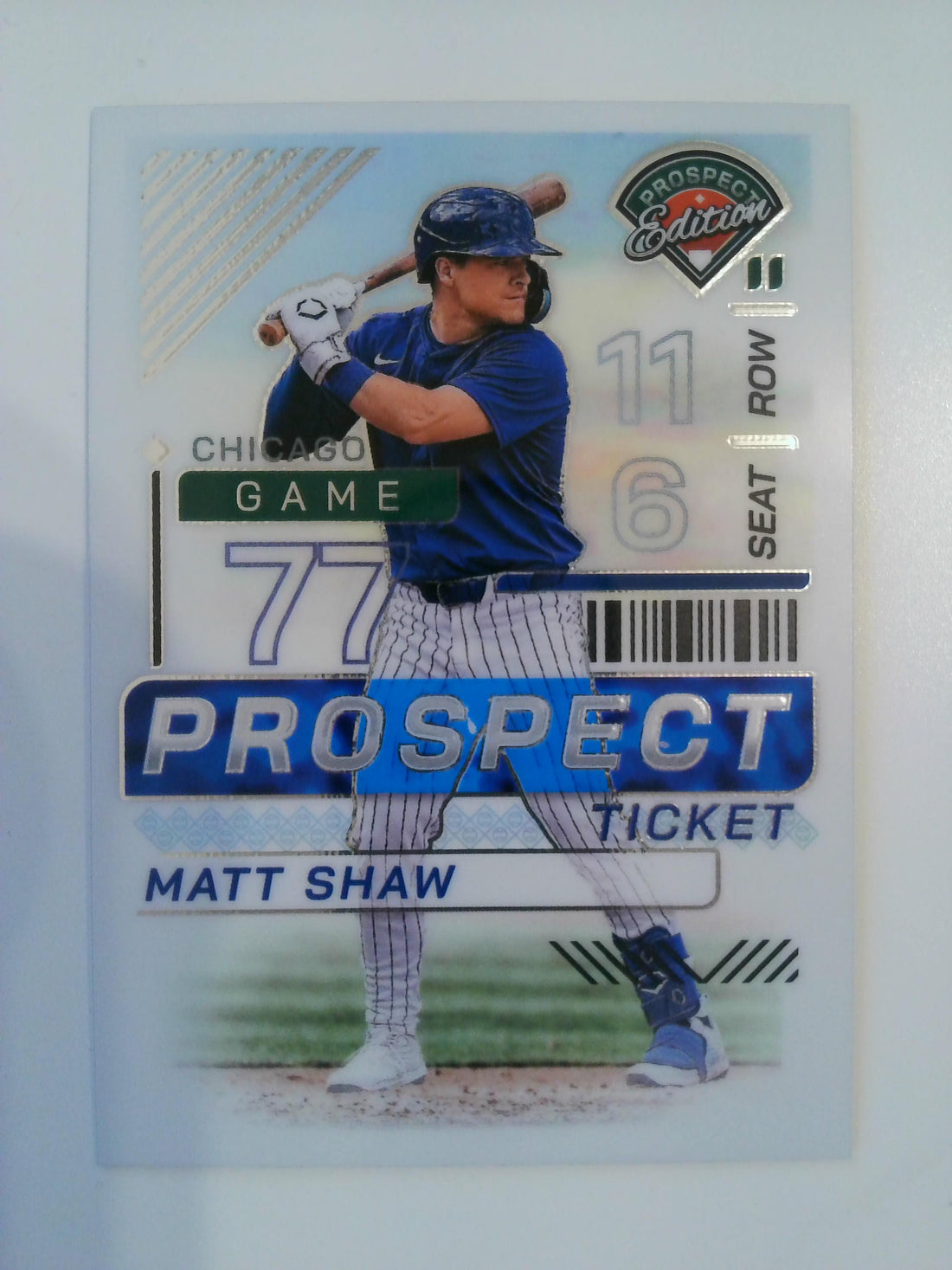 2024 Panini Prospect Edition Baseball Matt Shaw #39
