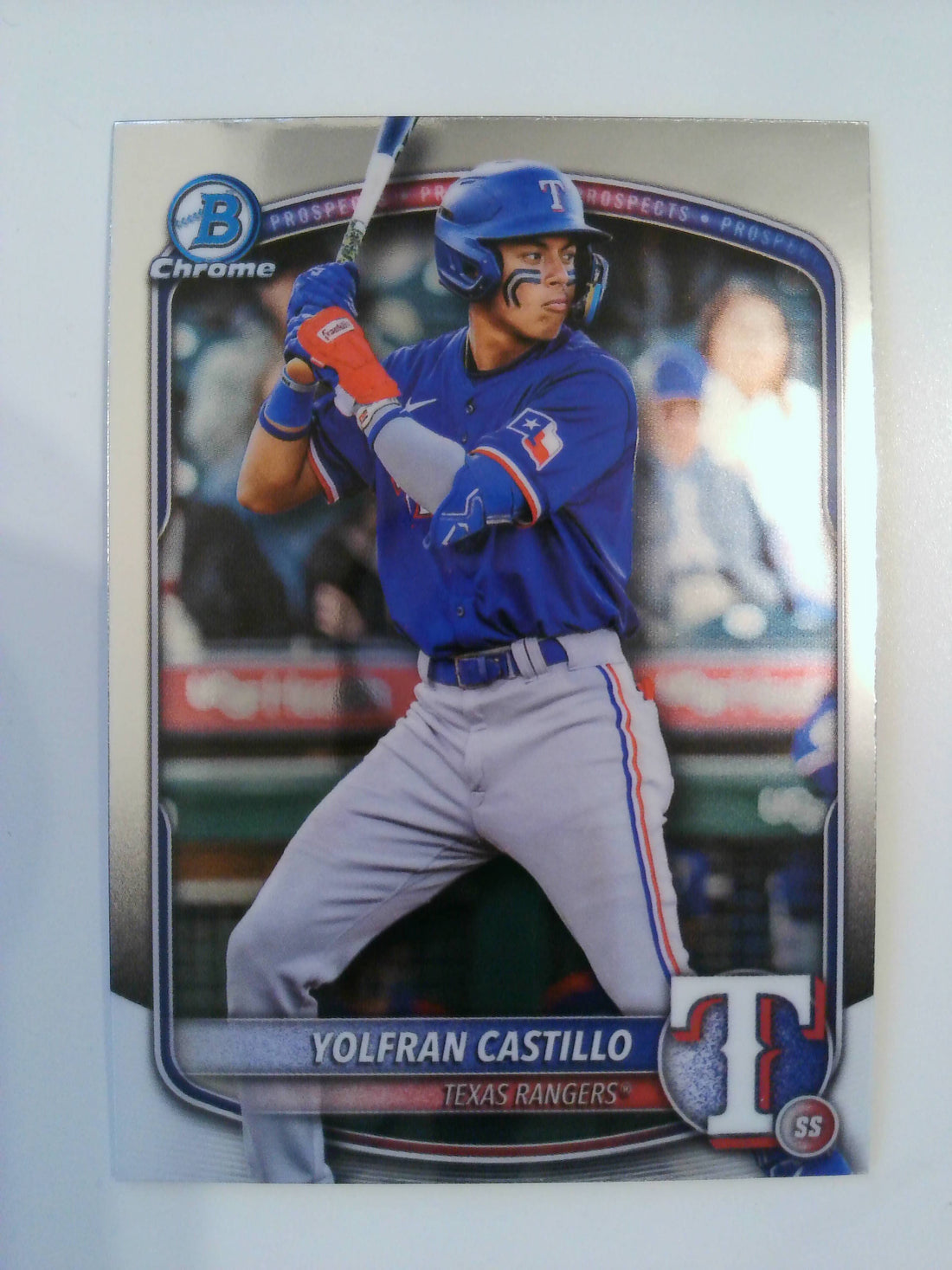 2025 Bowman Draft Baseball Chrome Yolfran Castillo #BDC-107