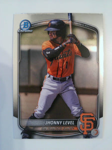 2025 Bowman Draft Baseball Chrome Jhonny Level #BDC-55