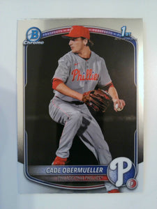 2025 Bowman Draft Baseball Chrome Cade Obermueller #BDC-80