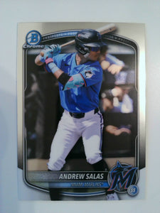 2025 Bowman Draft Baseball Chrome Andrew Salas #BDC-34