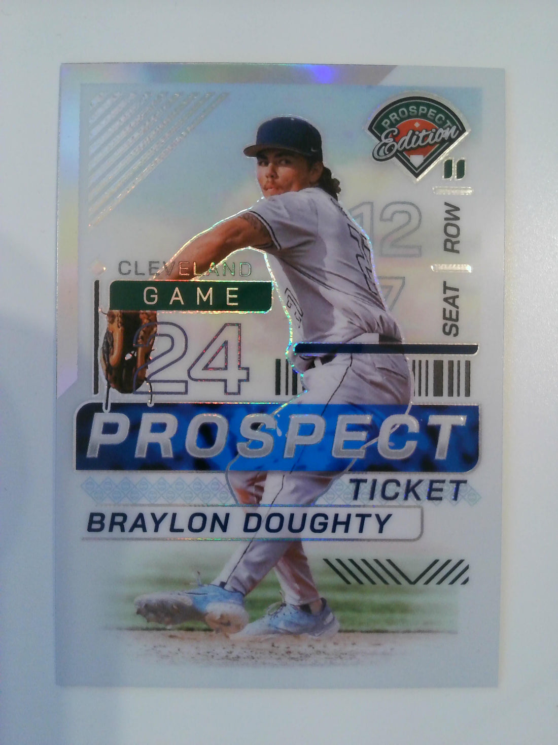 2024 Panini Prospect Edition Baseball Holo Braylon Doughty #48