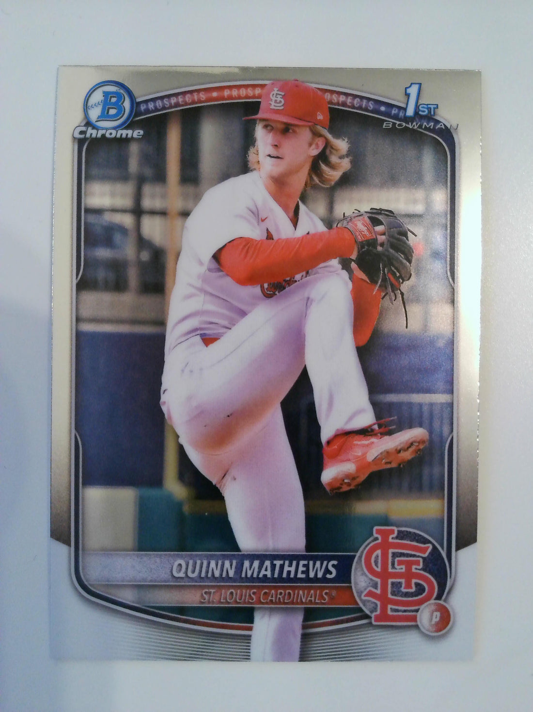 2025 Bowman Baseball Chrome Prospects Quinn Mathews #BCP-25