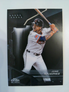 2026 Topps Chrome Black Baseball José Ramírez #9