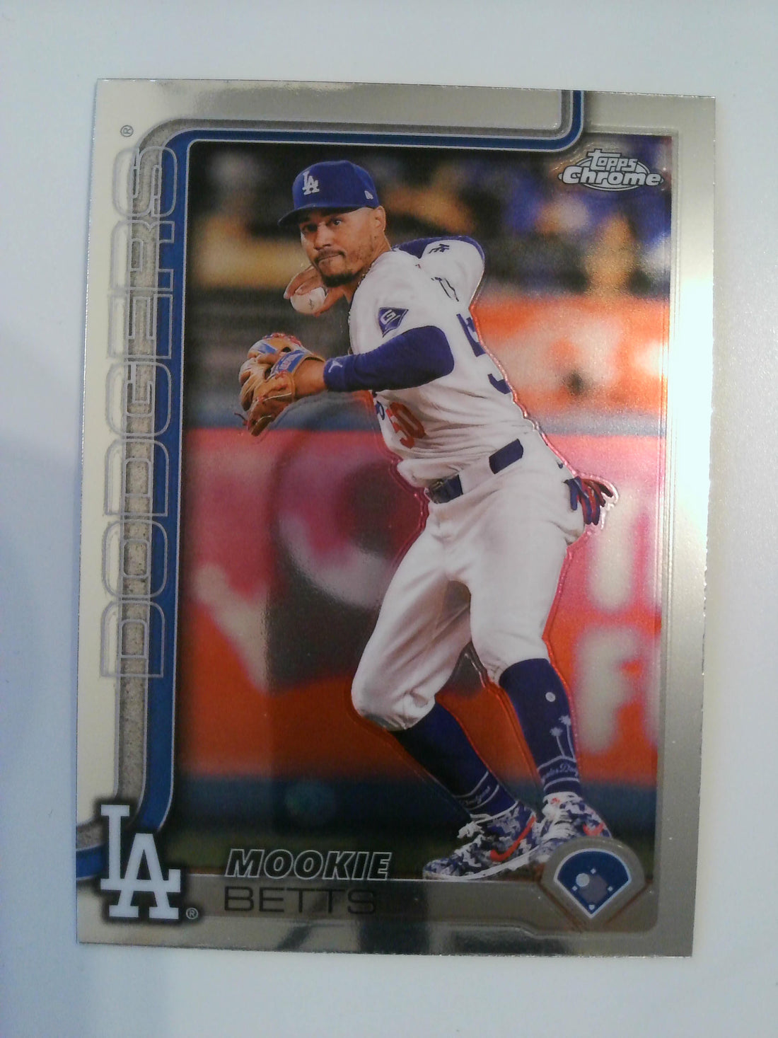 2025 Topps Chrome Baseball Mookie Betts #50
