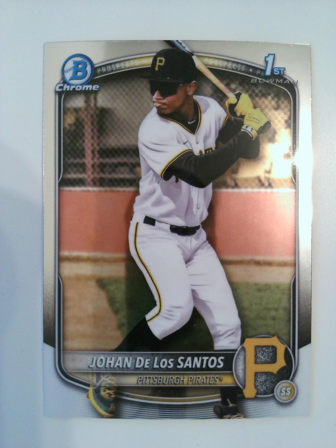 2025 Bowman Chrome Baseball Johan De Los Santos #BCP-163