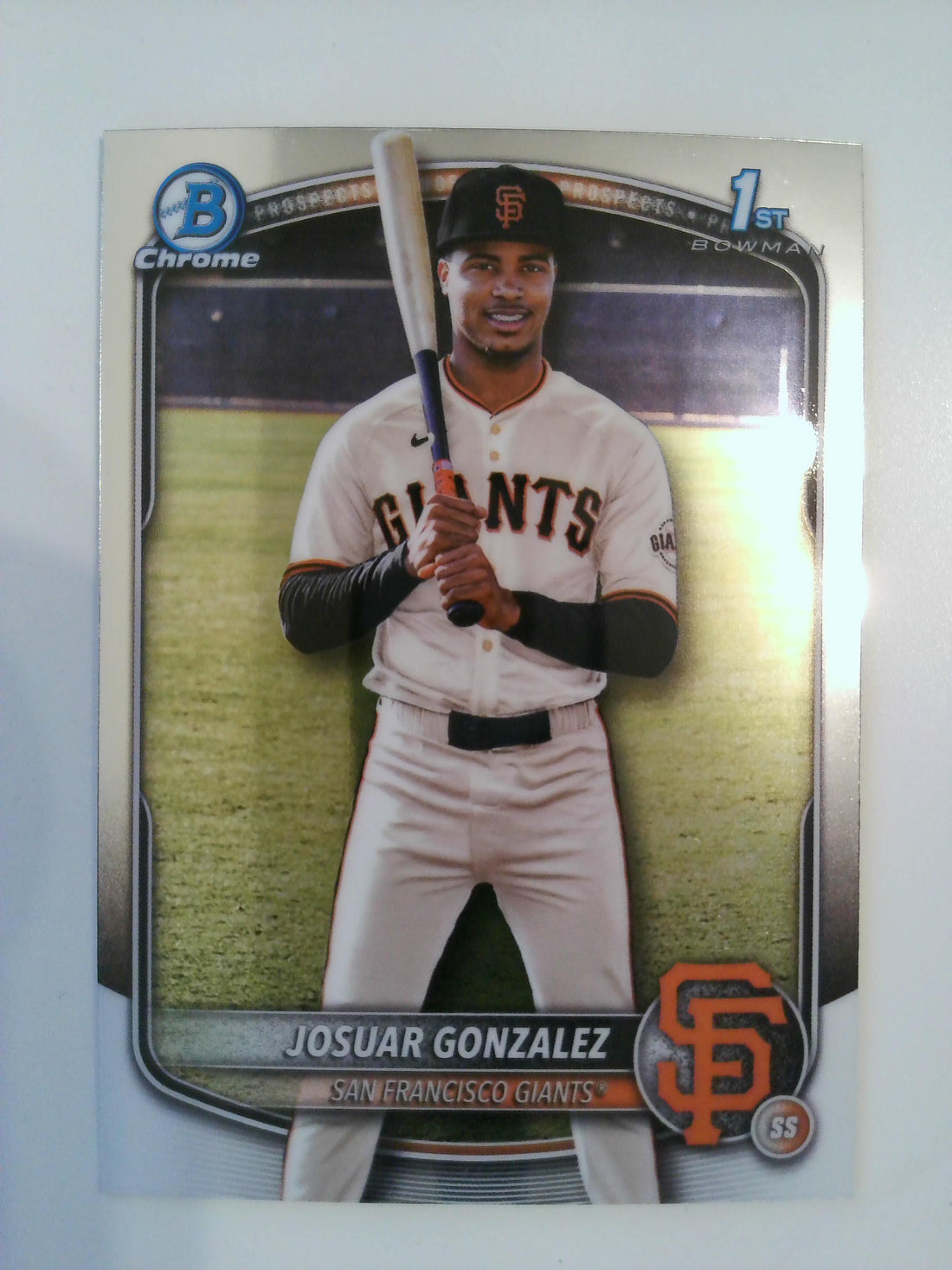 2025 Bowman Chrome Baseball Prospects Josuar Gonzalez #BCP-153