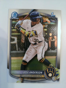2025 Bowman Chrome Baseball Prospects Jose Anderson #BCP-193