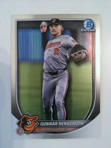 2025 Bowman Chrome Baseball Gunnar Henderson #96