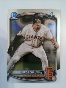 2025 Bowman Chrome Baseball Prospects Jakob Christian #BCP-157