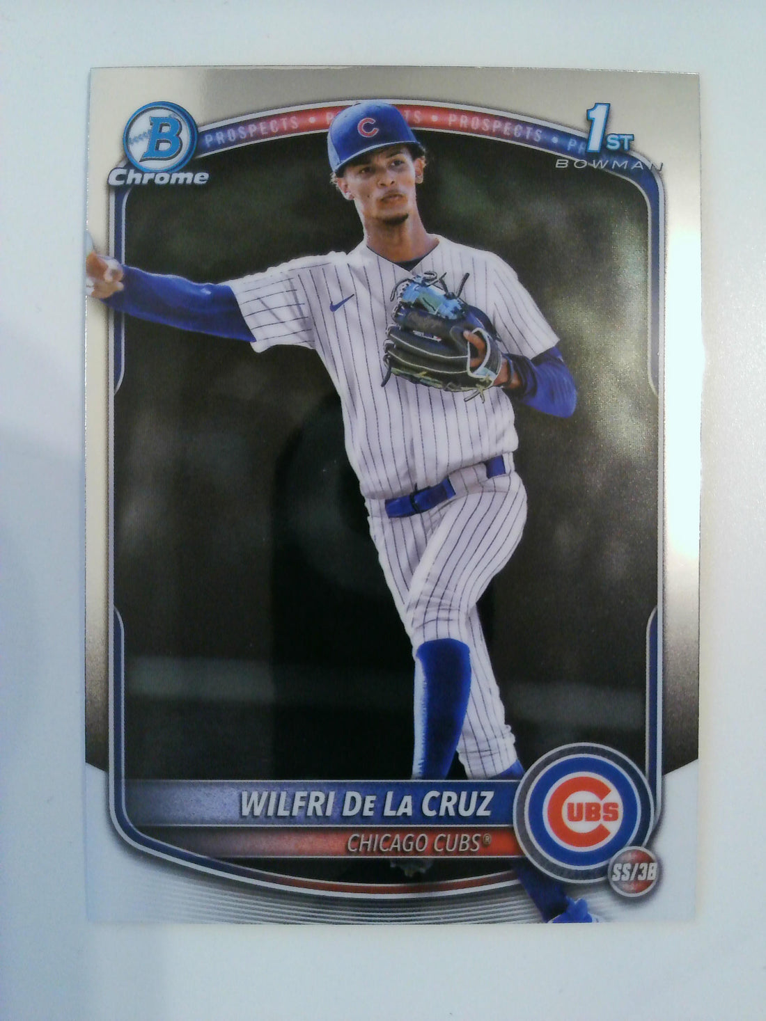 2025 Bowman Chrome Baseball Wilfri De La Cruz #BCP-209