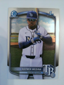 2025 Bowman Chrome Baseball Prospects Raymer Medina #BCP-175