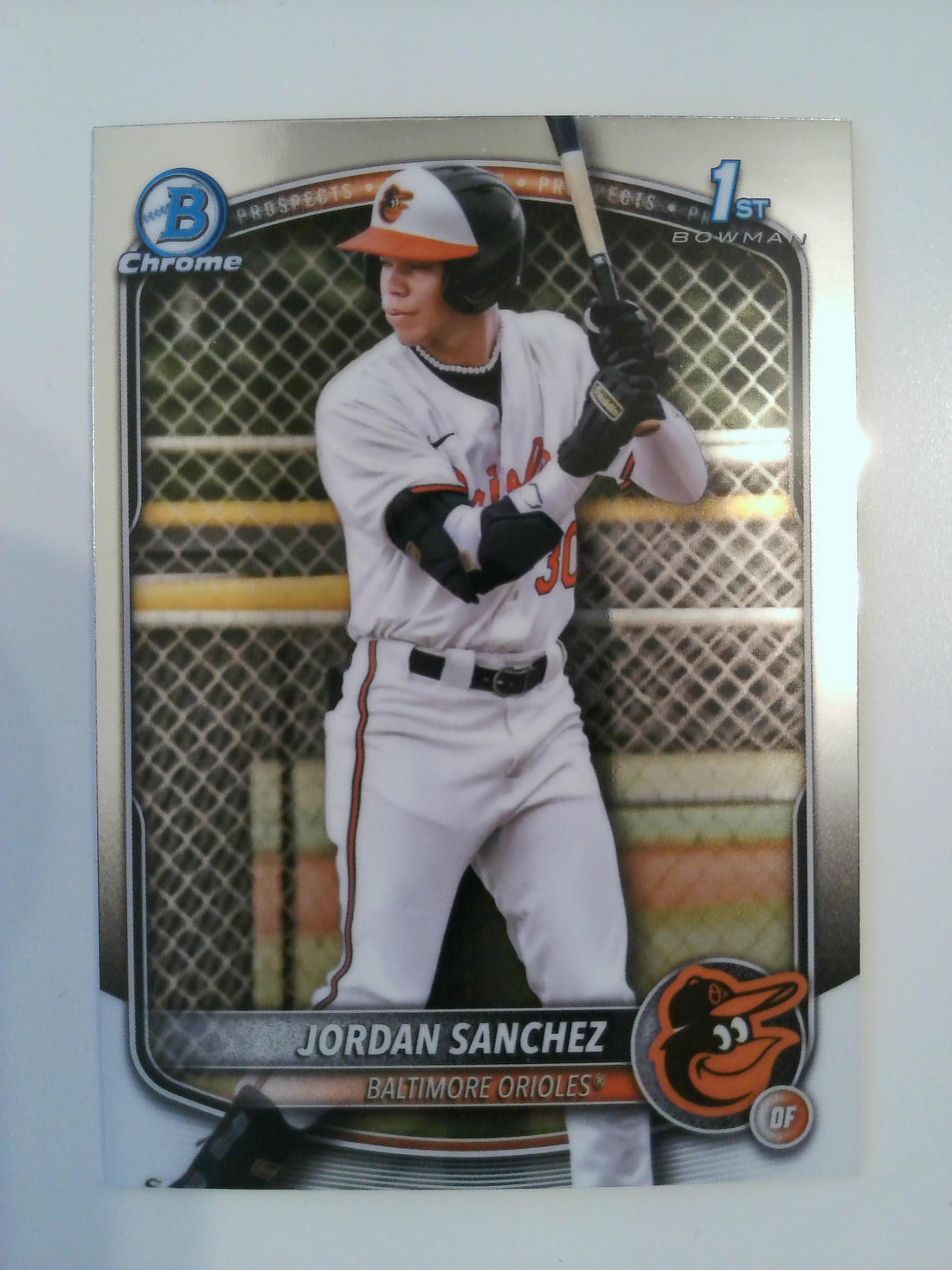 2025 Bowman Chrome Baseball Prospects Jordan Sanchez #BCP-208