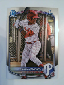 2025 Bowman Chrome Baseball Prospects Nieves Izaguirre #BCP-232