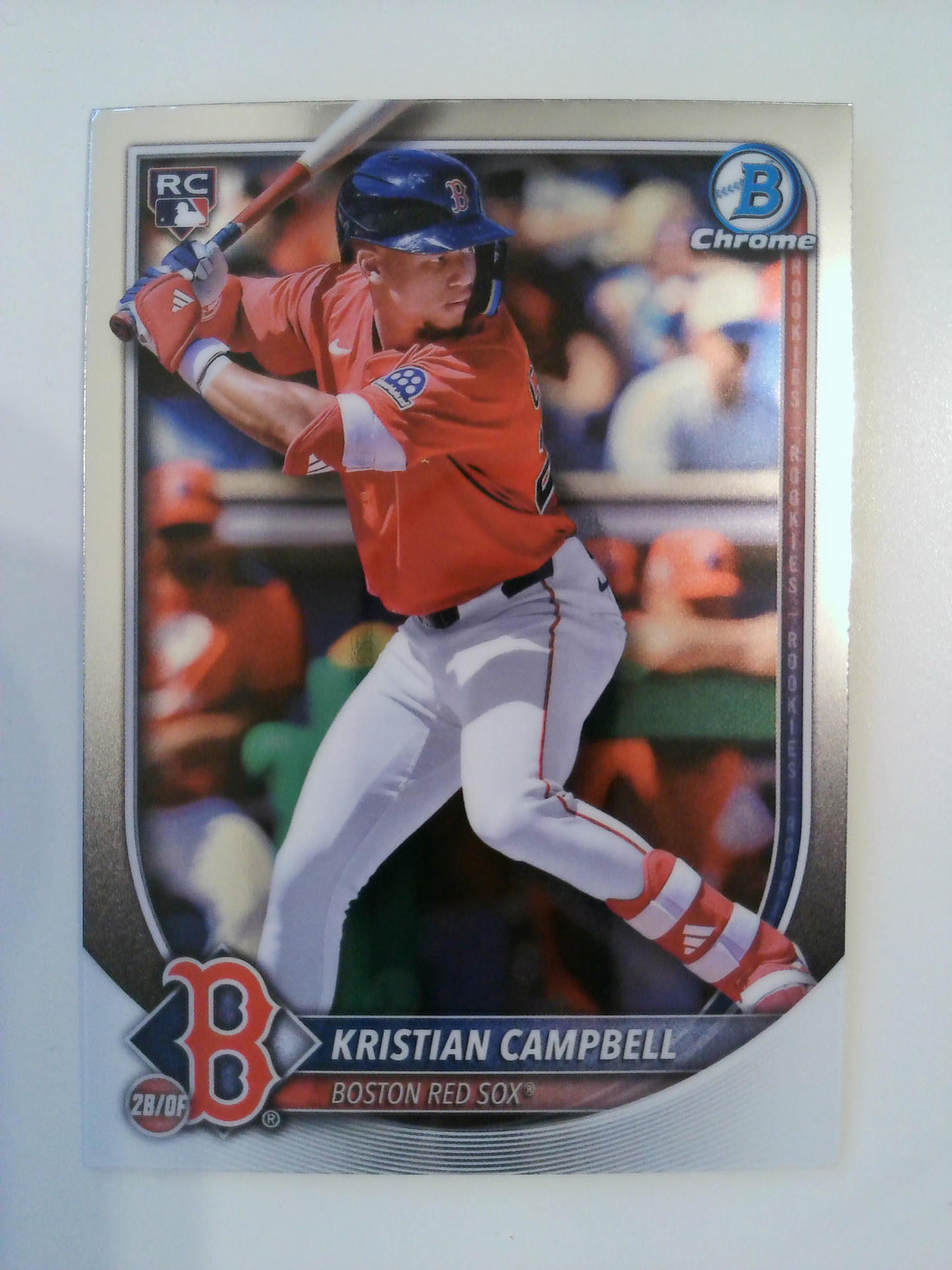2025 Bowman Chrome Baseball Kristian Campbell #58