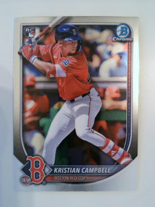 2025 Bowman Chrome Baseball Kristian Campbell #58