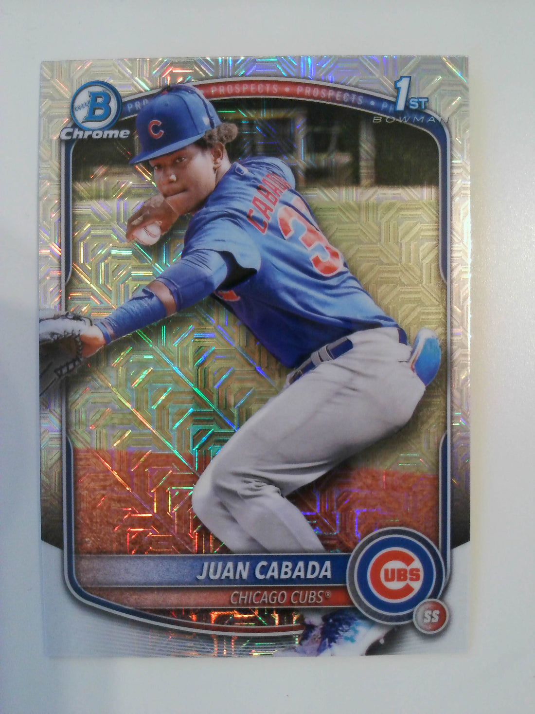 2025 Bowman Chrome Baseball Prospects Mojo Juan Cabada #BCP-207