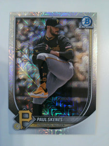 2025 Bowman Chrome Baseball Mojo Refractors Paul Skenes #30