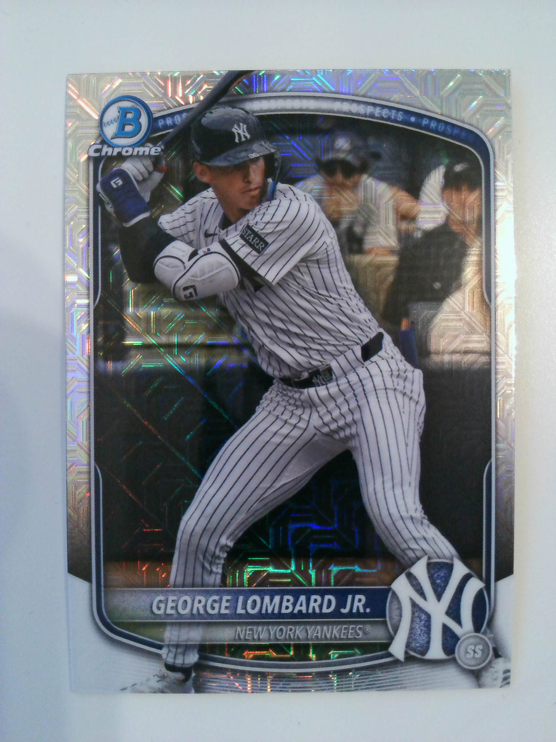 2025 Bowman Chrome Baseball Prospects Mojo George Lombard Jr. #BCP-164