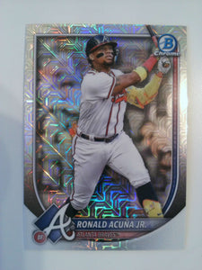 2025 Bowman Chrome Baseball Mojo Refractors Ronald Acuña Jr. #13