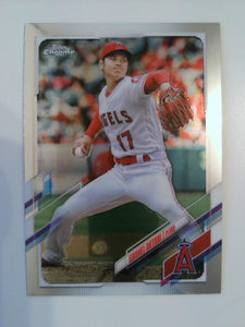 2021 Topps Chrome Baseball Shohei Ohtani #159