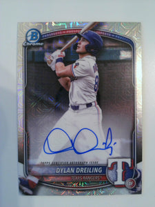 2025 Bowman Chrome Prospect Autographs Mega Mojo Dylan Dreiling #BMA-DDR