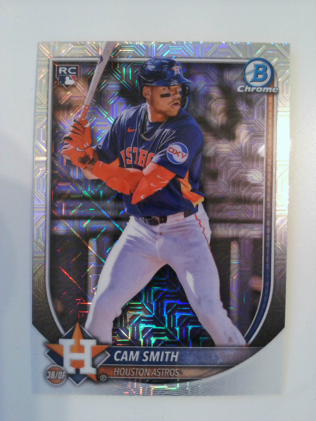2025 Bowman Chrome Baseball Mojo Refractors Cam Smith #77 Rookie