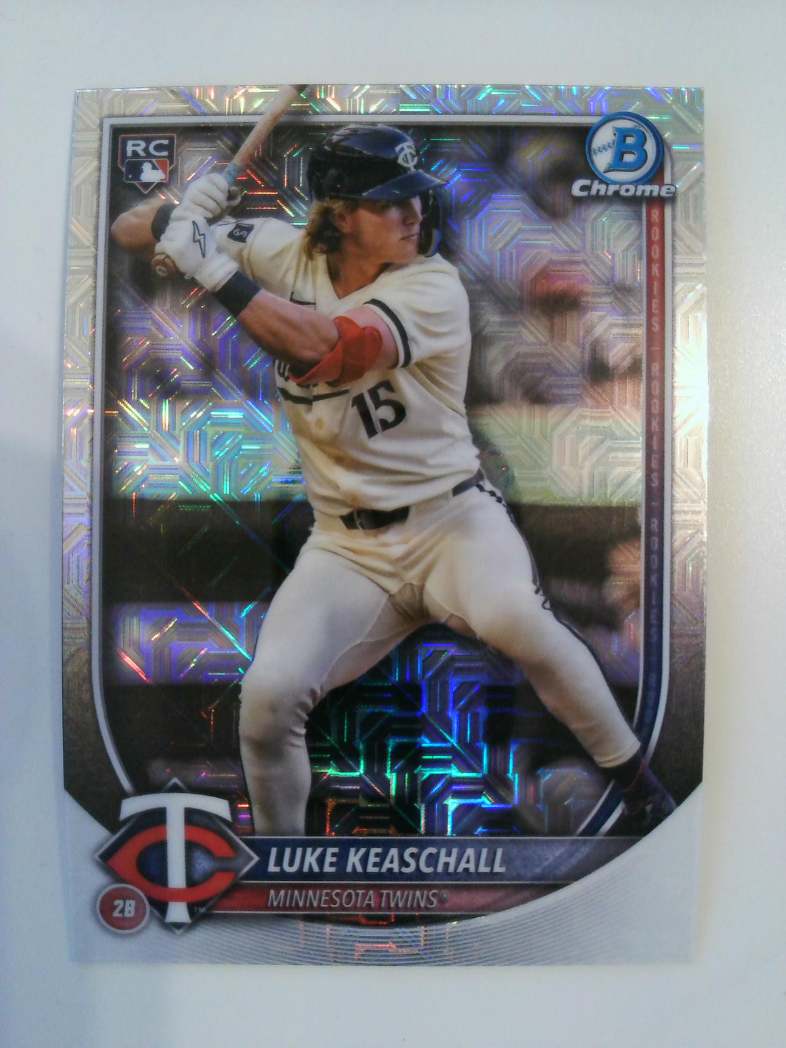 2025 Bowman Chrome Baseball Mojo Refractors Luke Keaschall #61 Rookie