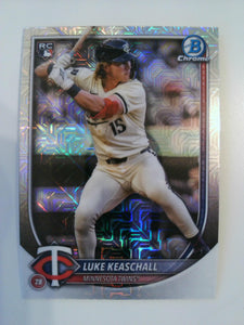 2025 Bowman Chrome Baseball Mojo Refractors Luke Keaschall #61 Rookie