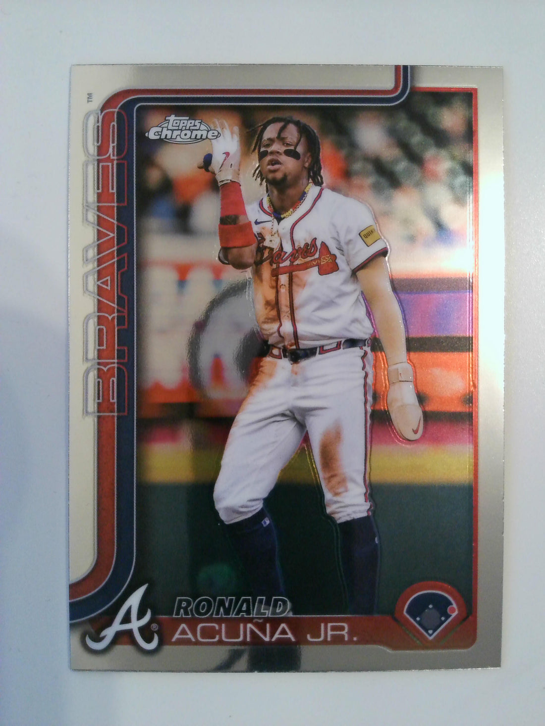 2025 Topps Chrome Baseball Ronald Acuña Jr. #257
