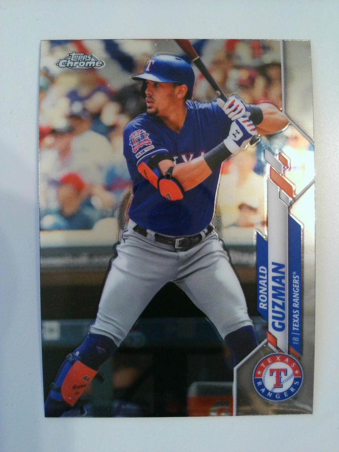 2020 Topps Chrome Baseball Ronald Guzman #129