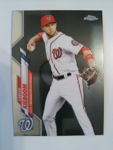 2020 Topps Chrome Baseball Carter Kieboom #171