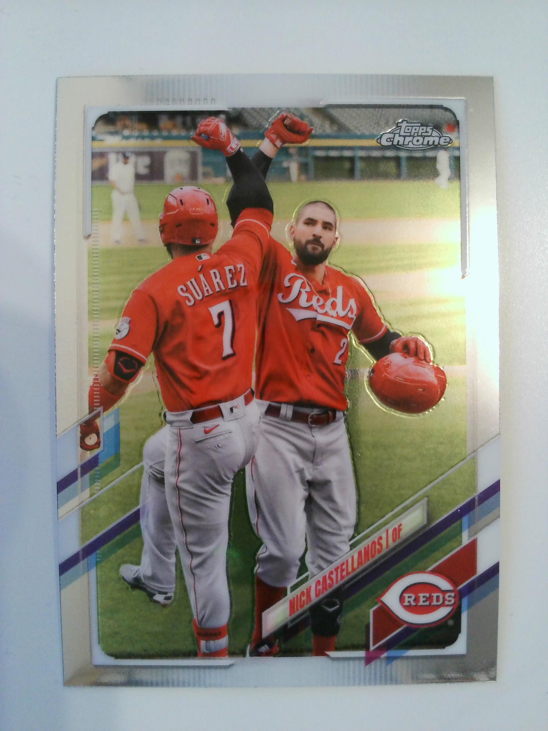 2021 Topps Chrome Baseball Nick Castellanos #205