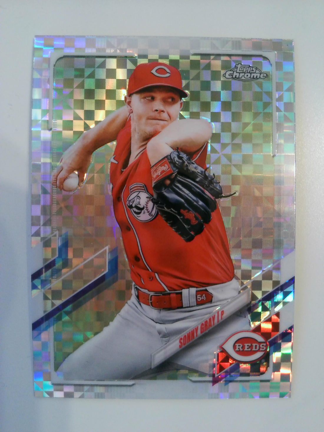 2021 Topps Chrome Baseball X-Fractor Sonny Gray #19