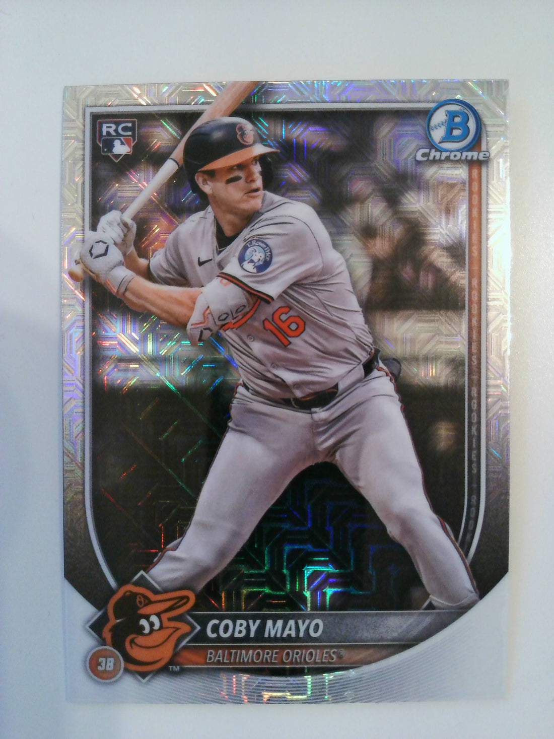 2025 Bowman Chrome Baseball Mojo Refractors Coby Mayo #83 Rookie