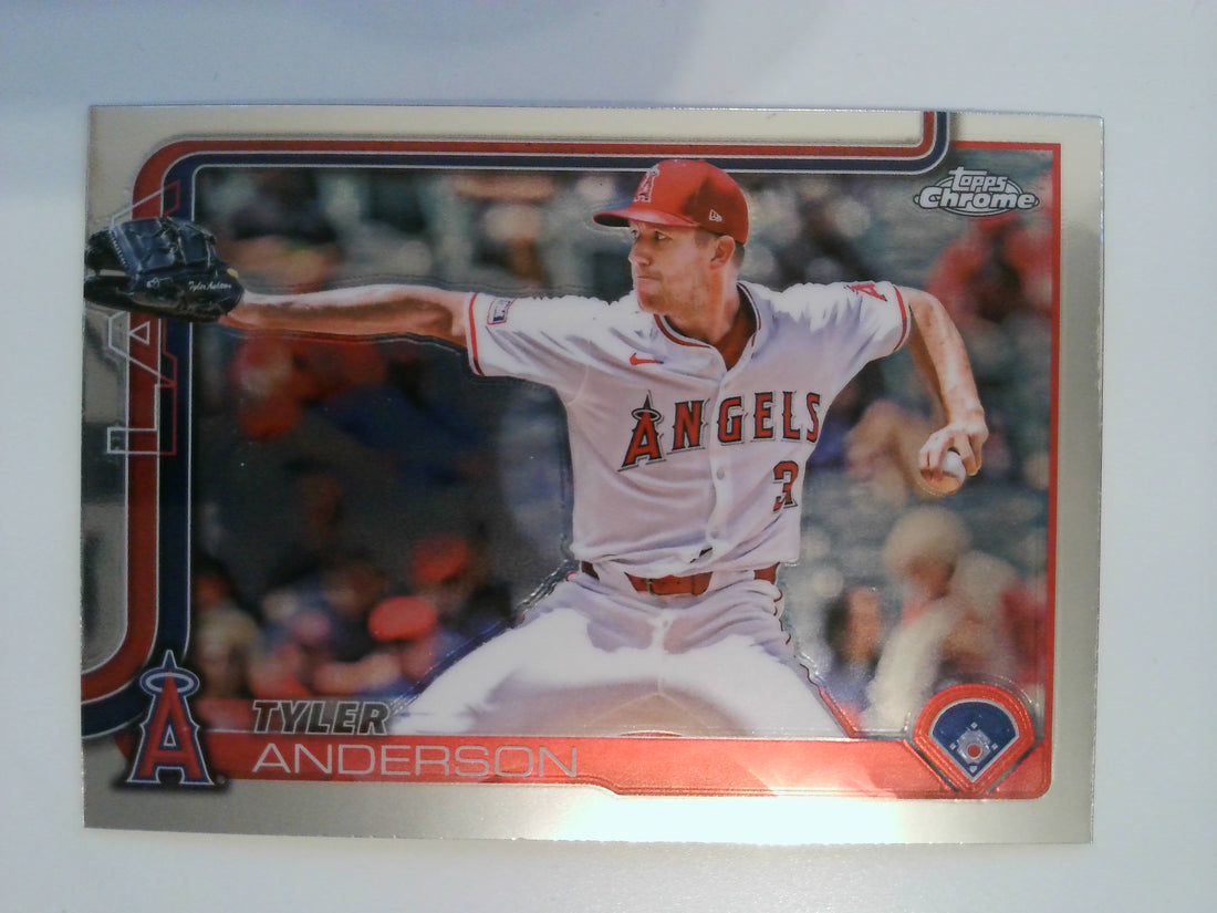 2025 Topps Chrome Baseball Tyler Anderson #227